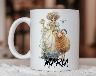 Coffee mug zodiac sign Aries